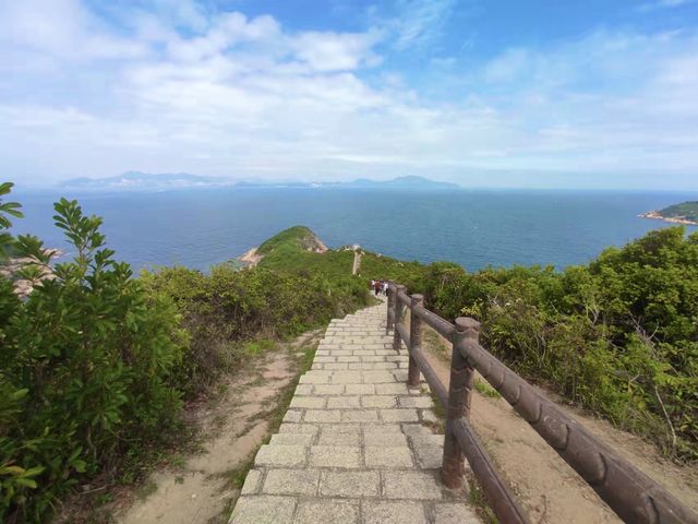 長洲北眺亭行山路線，看盡長洲。適合新手