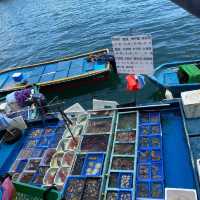 無敵海景❤️西貢碼頭⛵️海鮮🦞街
