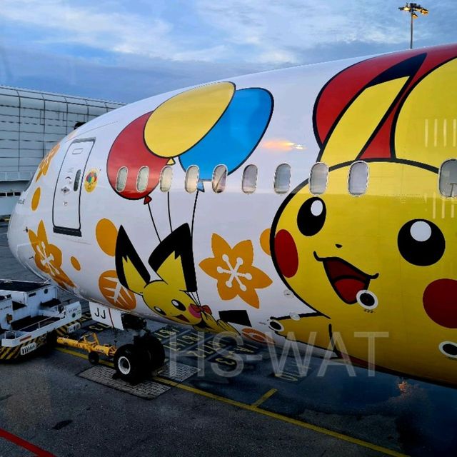 PIKACHU JET SCOTT AIRLINES 