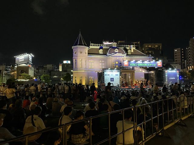 福岡中洲。秋の定番イベント『中洲jazz』(夜)