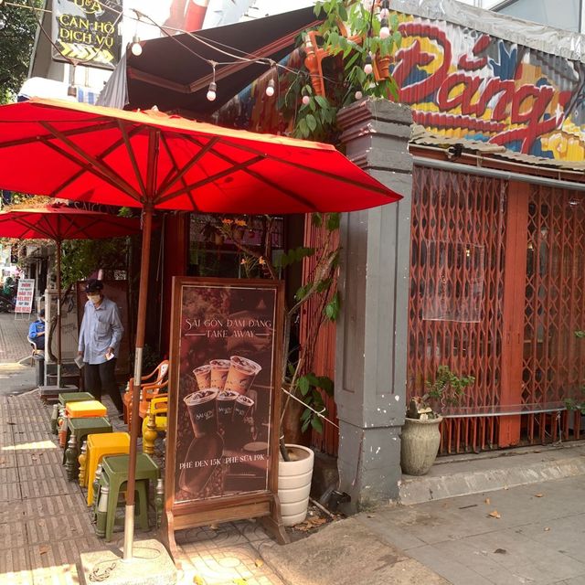 Vietnamese street style cafe