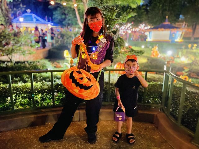 迪士尼萬聖節🎃限定活動，惡人show超有氣氛