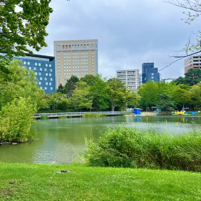 【中島公園〜広大な敷地でのんびり過ごす〜】