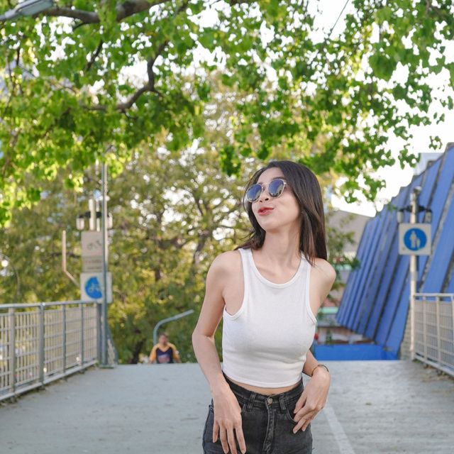 ไปถ่ายรูปสะพานเขียว ฟีลญี่ปุ่น สวนลุม-สวนเบญจกิตติ