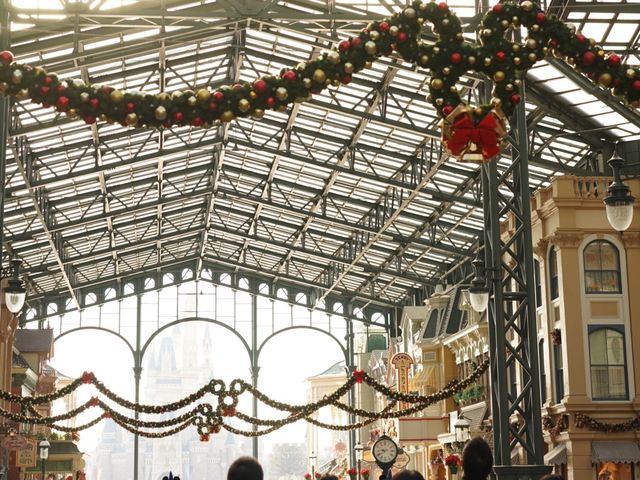 クリスマスのディズニーランドへ
