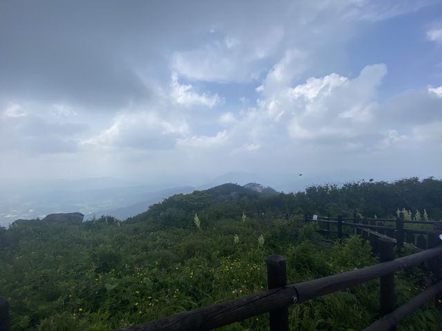 무주 덕유산 4번째로 높은산에 오르다