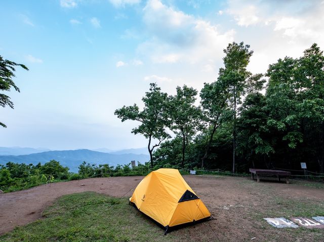 안성 서운산 백패킹