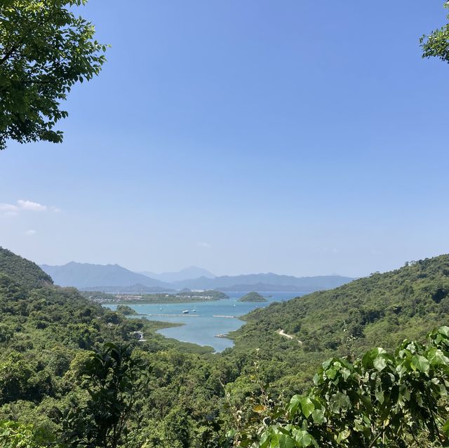 清明上山觀壯闊山景
