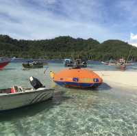 Paradise in Pahawang Island, Indonesia.