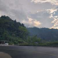 A perfect view from up here, Berastagi