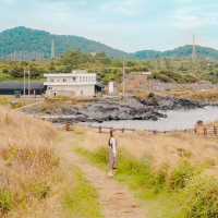 🍂제주바다와 한국 건축물 정자의 아름다운 조화[제주, 닭머르]