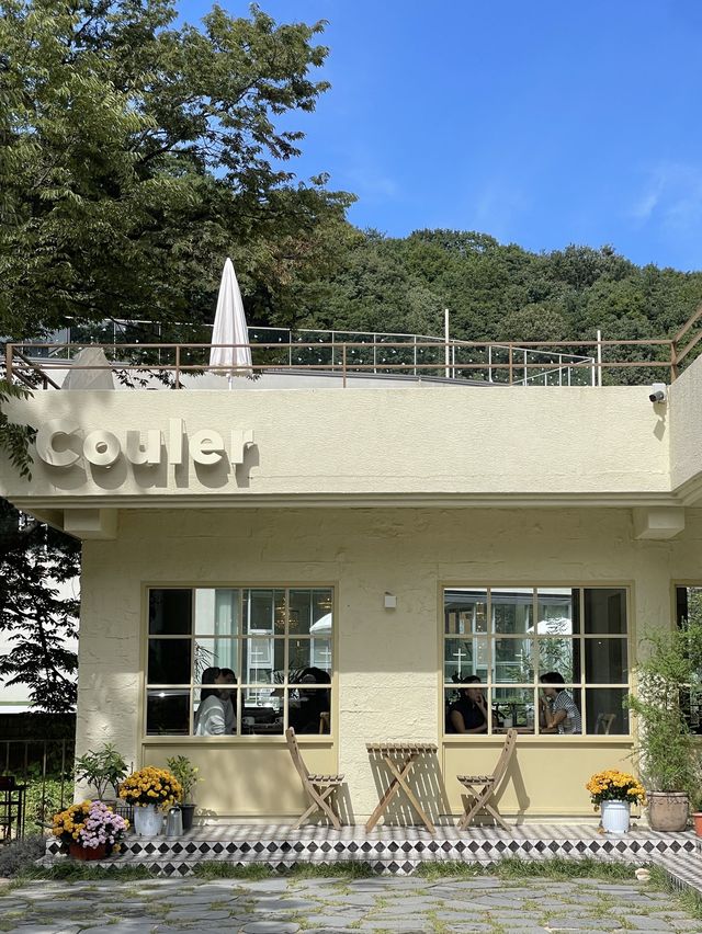 용인 고기리 신상 계곡 뷰 카페, 코울러(couler)