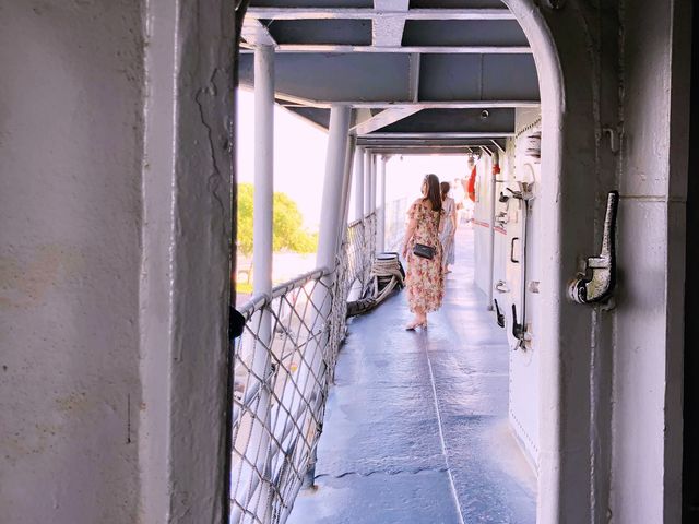 臺南景點  安平定情碼頭德陽艦園區