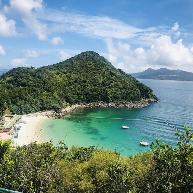 水清沙幼 行山或者搭船都可以到嘅沙灘🏖️