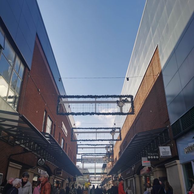 Shopping day in Portsmouth 