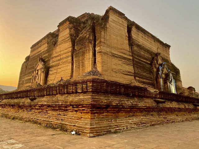 Massive Pagoda in Mingun 