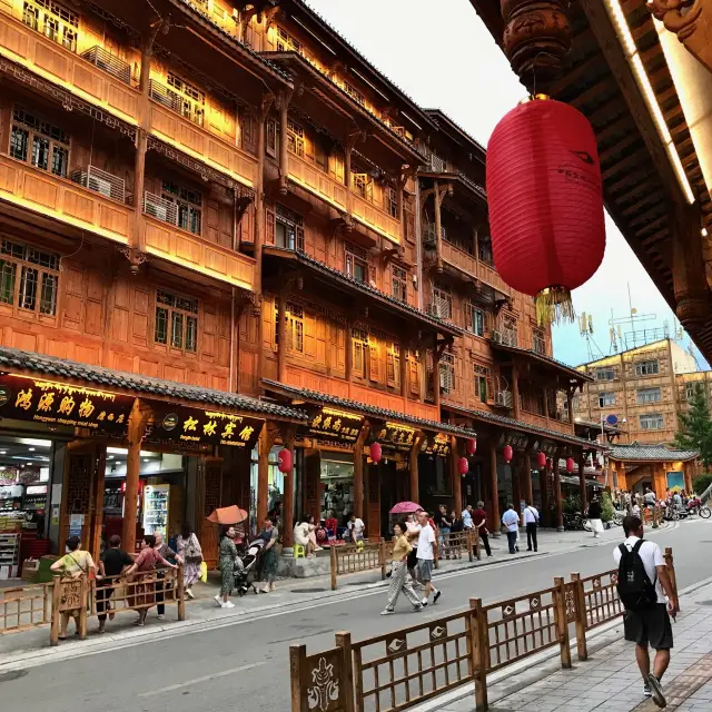 Ming & Qing architecture @ Moxi Ancient Town 