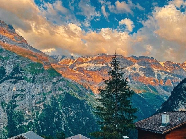 Switzerland | A valley town listed as a world natural heritage site.