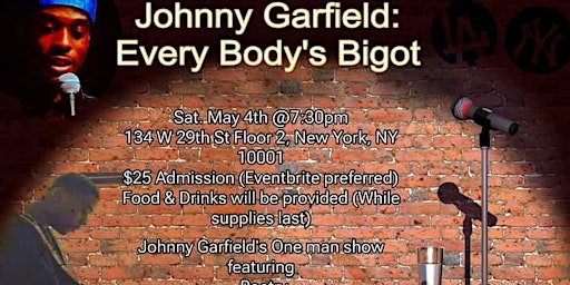 Johnny Garfield: Every Body's Bigot | 134 W 29th St