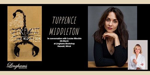 Tuppence Middleton in conversation with Louise Minchin 4th March | Linghams Booksellers