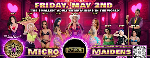 Tulsa, OK - Micro Maidens: Dwarf Dancers @Tulsa Comedy Club - FRIDAY | Tulsa Comedy Club