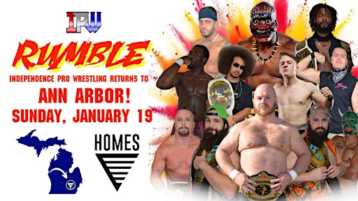 IPW presents - RUMBLE - Live Pro Wrestling in Ann Arbor, MI | HOMES Campus - Beer Garden