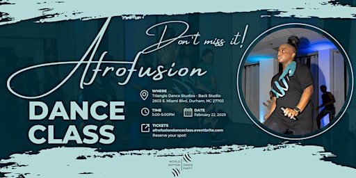 Afrofusion Dance Class | Triangle Dance Studios