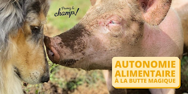 Prenez le champ sur le thème de l'autonomie alimentaire à la Butte magique | Ferme De La Butte Magique