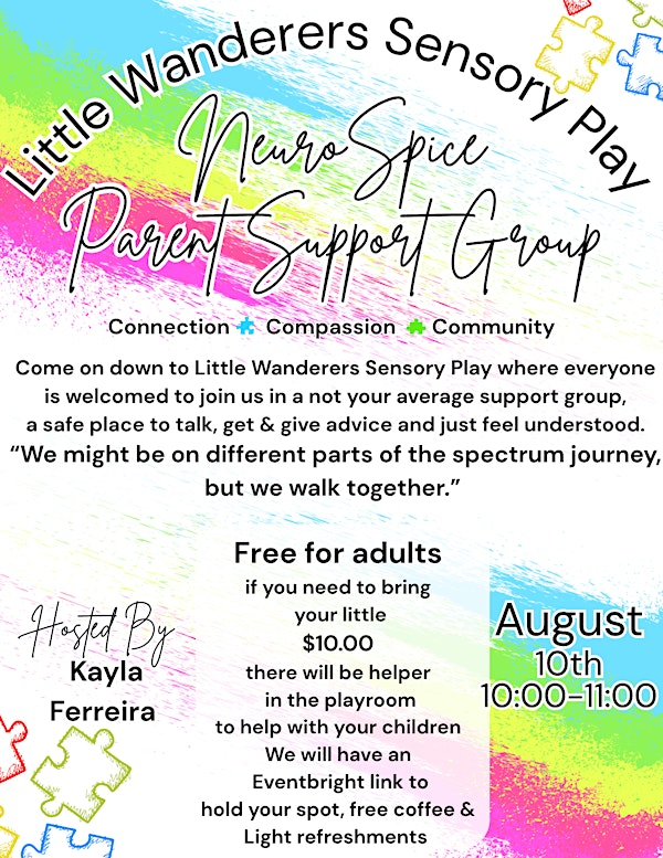 Not your average support group | Little Wanderers Sensory Play