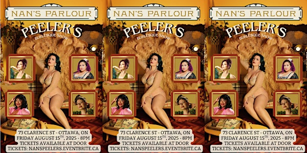 Nan's Parlour Peelers- Burlesque Show | Nan's Parlour