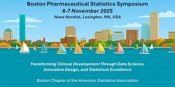 2025 Boston Pharma Statistics Symposium - Day 1, Short Courses - In Person | Novo Nordisk
