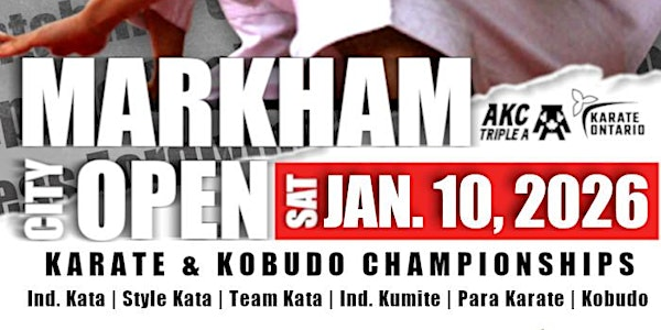 Markham City Open 2026 | Markham Pan Am Centre