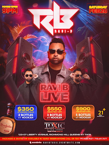 Ravi B live | Toxic Ultra Lounge