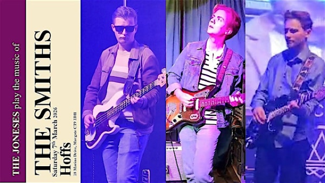 The Smiths tribute, The Joneses play at Hoffs - Margate | HOFFS