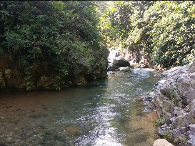 Leuwi Hejo means Greenish River