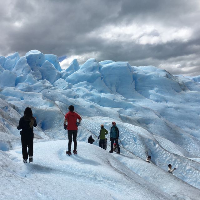 氷河の上を歩けるペリトモレノ氷河