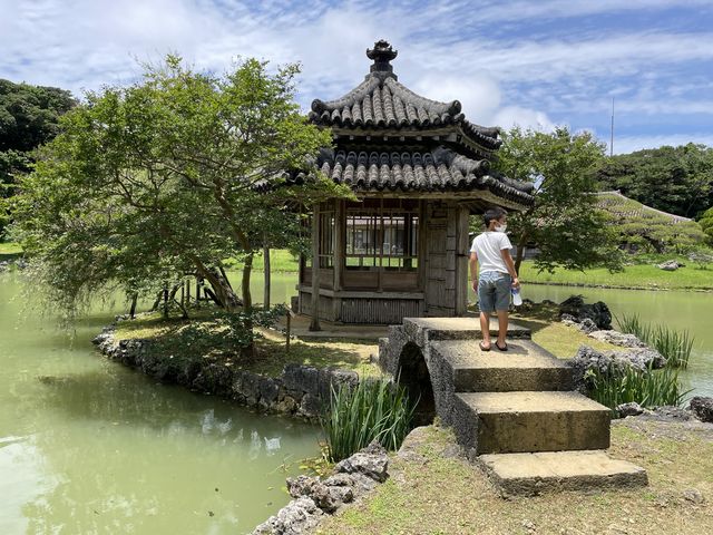 世界遺産の識名園を歩く
