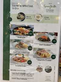 waffle主題抵食lunch set