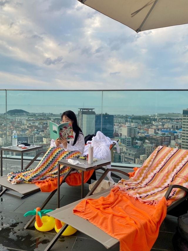 호텔 수영장 끝판왕 제주 하얏트 호텔