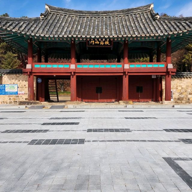 부여 부소산성을 둘러보다.