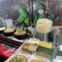 หอยทอดร้านพี่เล็กถนนคนเดินสงขลา