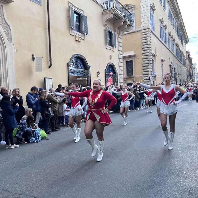 Roma new year parade
