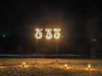 333 at the beach 