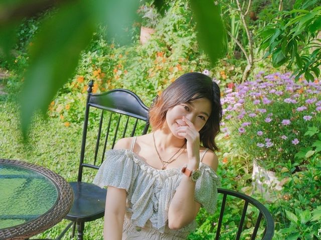 夏天來一碗彩虹粉粿冰吧！走進莫內畫中的世界，苗栗卓也小屋