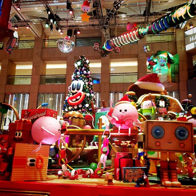 中環置地廣場聖誕裝飾  Christmas Joy House 既可拍照又可玩樂