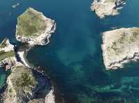 隠岐諸島の最北端「白浜海岸」