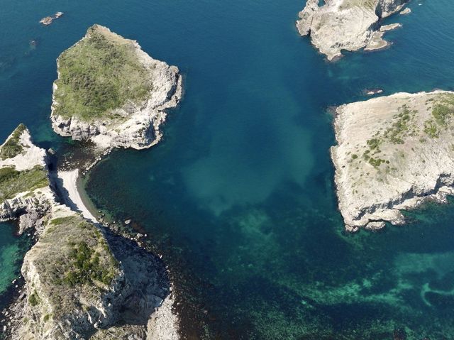 隠岐諸島の最北端「白浜海岸」