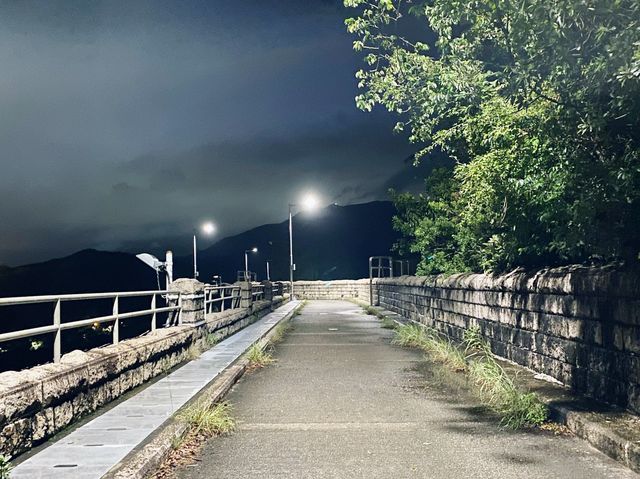 夜遊大欖水塘