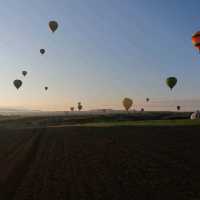 Hot air balloons in Cappadocia a must do!!