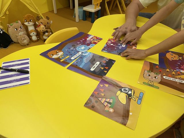 Kid-friendly escape game